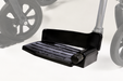 Graham Field Traveler SE Plus Wheelchair Bracket Displayed With Separate Fasteners Footrest 