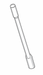 Graham Field Traveler SE Plus Wheelchair Hardware Showing Bracket And Bolt Details Long Narrow Rod 