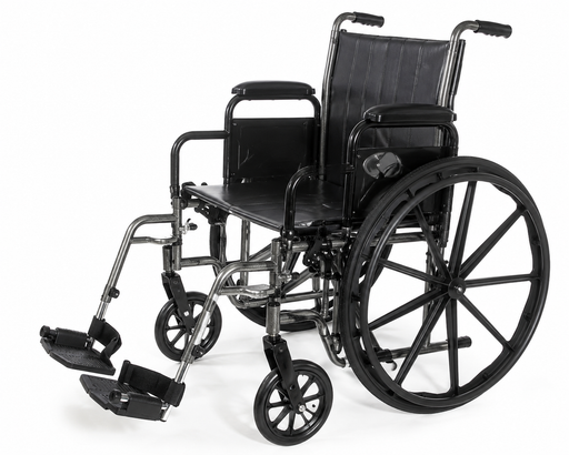 Graham Field Traveler SE Plus Wheelchair Hardware With Curved Metal Bracket, Bolts And Nuts