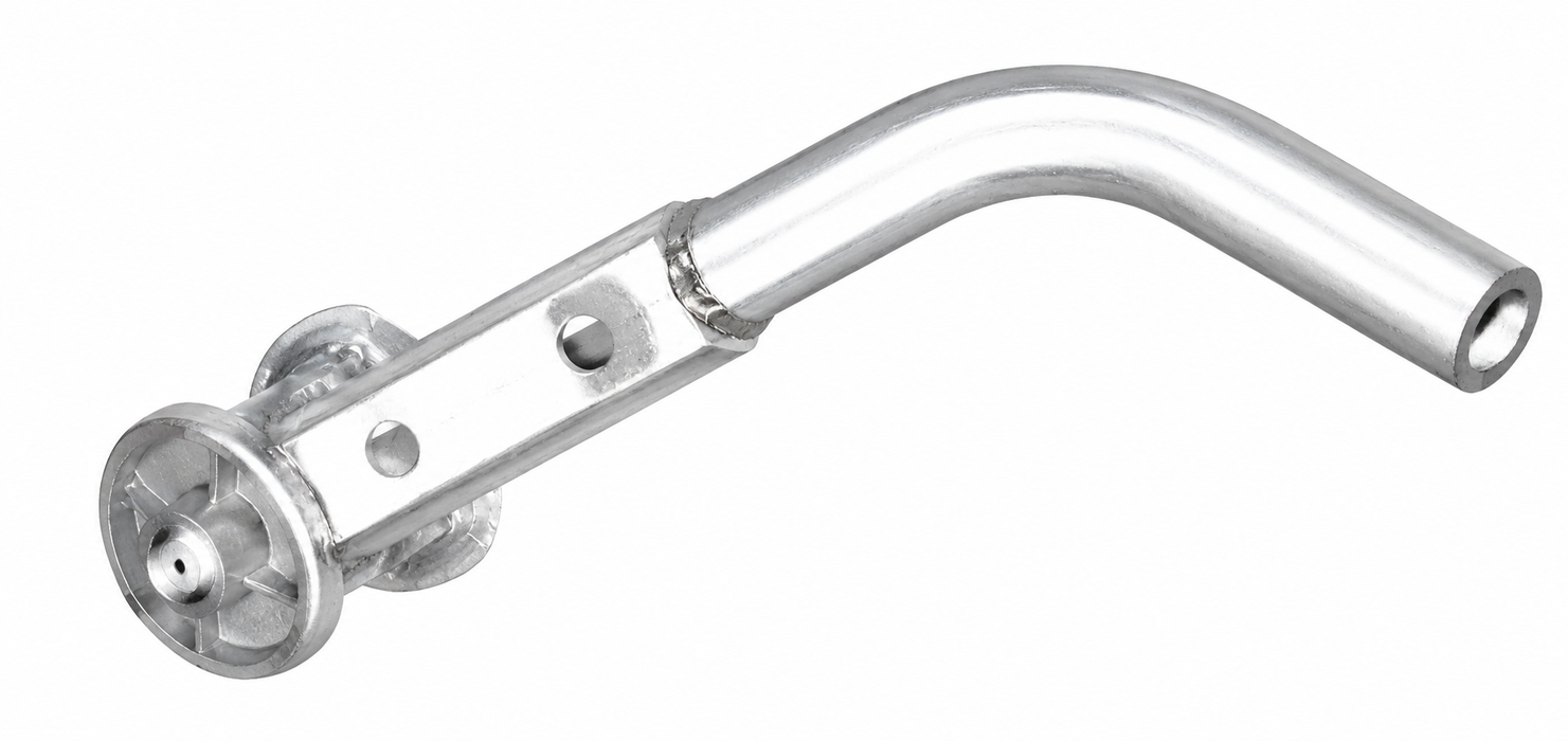 Graham Field Traveler SE Plus Curved Metal Component With Two Fastening Bolts Silver Metal Component 
