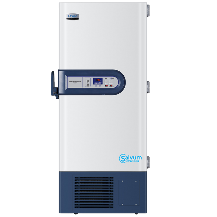 White Haier 338L ULT Energy Saving Ultra-Low Temperature Freezer for Reliable Biological Sample Storage
