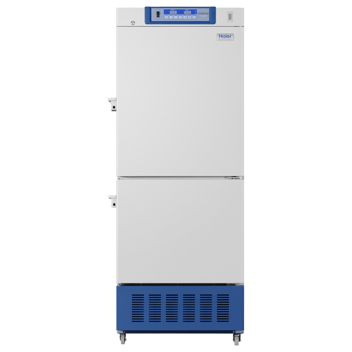 Temperature Control Haier Pharmacy Refrigerator and Freezer Combination Reliable Vaccine and Biomedical Sample Storage