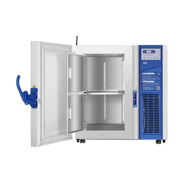 Inner Open View Haier ULT Energy Saving Undercounter Freezer Reliable Low-Temperature Storage in Clinical, Medical, and Research Laboratories