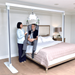 Handicare 2-Post Gantry System For Portable Lift Easy Assembly, Low-Profile Design In Long Term Care Setting