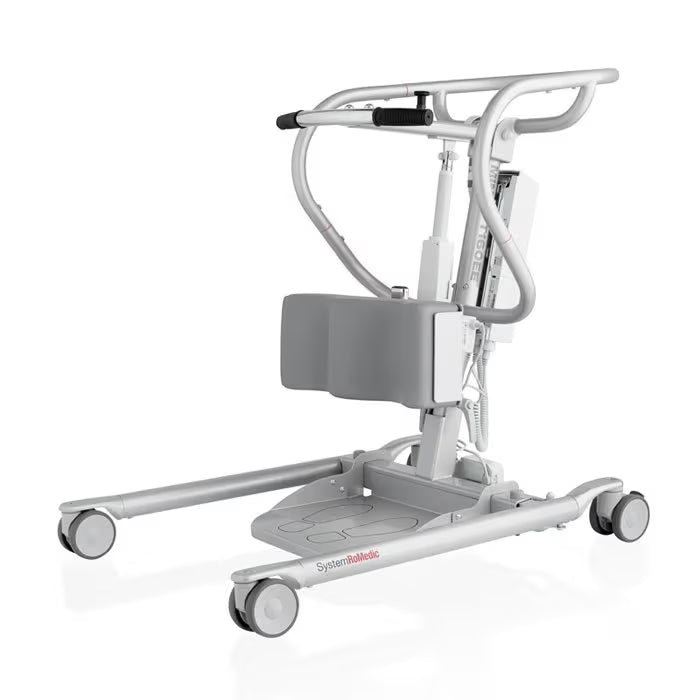 Handicare MiniLift 160 Sit-to-Stand Patient Transfer Aid For Safe, Active Mobility Support In Home And Healthcare Use In Diagonal View