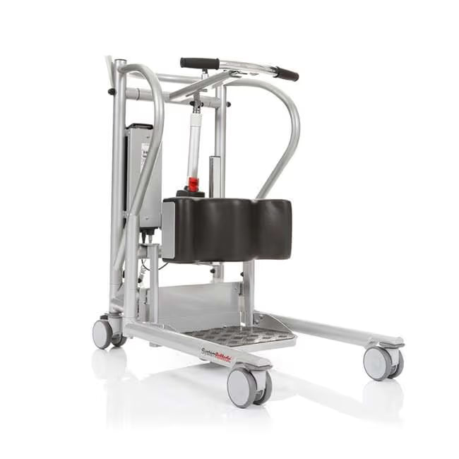 Handicare MiniLift 200 Sit-to-Stand Patient Transfer Aid For Safe, Active Mobility Support In Home And Healthcare Use In Diagonal View