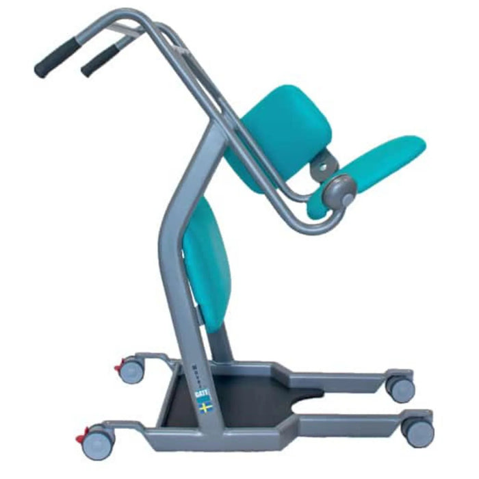 Handicare Mover Plus Sit-to-Stand Platform For Safe Indoor Mobility And Caregiver Support With Up To 330 Lb Capacity In Side View
