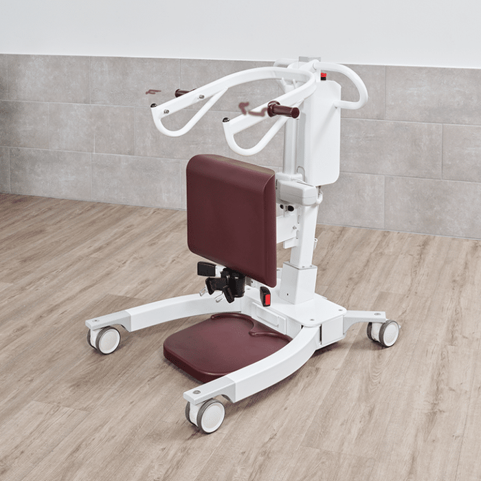 Handicare NORA Pro Sit-to-Stand Lift With 3D Comfort Support Safe Patient Transfer Lift WIth Up To 451 lb Capacity In Long Term Care Setting