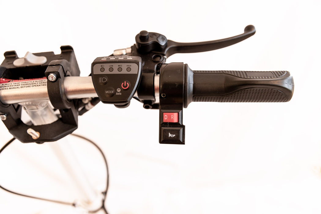 HandyScoot Mobiity Scooter Handle Bar with Controls View 