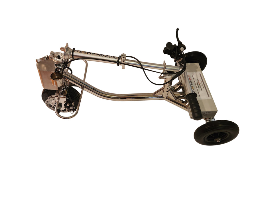 HandyScoot HS101 Premium Mobility Scooter Folded For Easy Transport And Storage