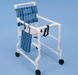 Side View Healthline Medical 16" Small Walker for Petite Seniors – Lightweight, Adjustable, and Durable Mobility Aid 