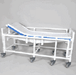 Healthline Medical Adjustable Reclining Shower Gurney Premium PVC Patient Care Solution for Comfort and Hygiene