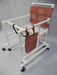 Red Healthline Medical PVC Oversized Adult Walker with Anti-Tip Support Bariatric-Friendly, Healthcare-Grade Mobility Aid