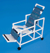 Safe Healthline Medical Reclining Shower Chair for Elderly and Disabled  6-Position Tilt Seat, Rust-Proof PVC, Heavy-Duty Mobility Aid