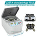 Hermle Z287 A Microcentrifuge PLUS Open Lid With Control Panel And Options For Tubes And Plates View