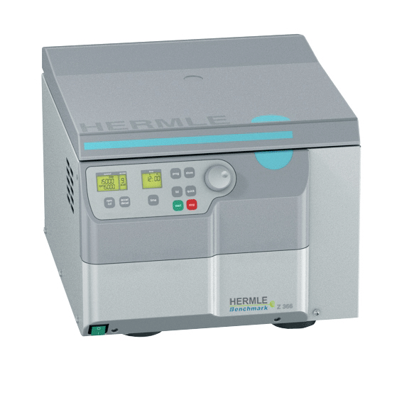 Hermle Z366 Series Centrifuges With Control Panel Front View