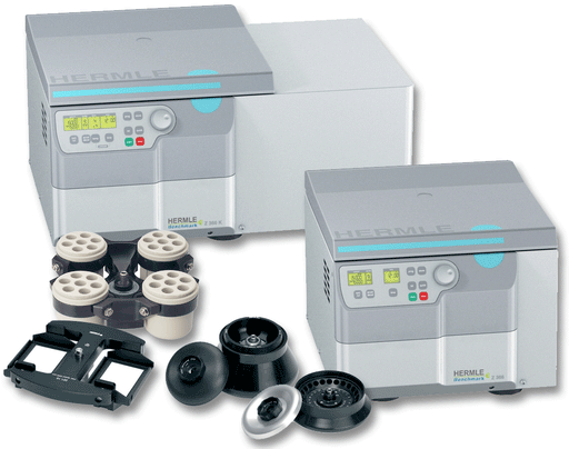 Hermle Z366 Series Centrifuges With Rotors View
