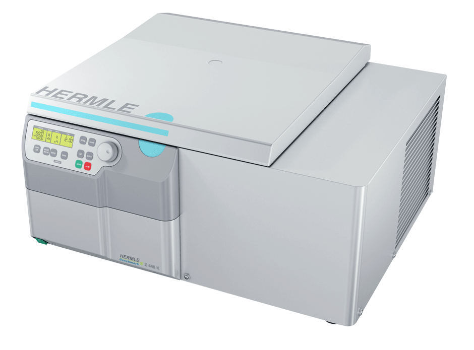 Hermle Z446 K Series Centrifuge Left Front View
