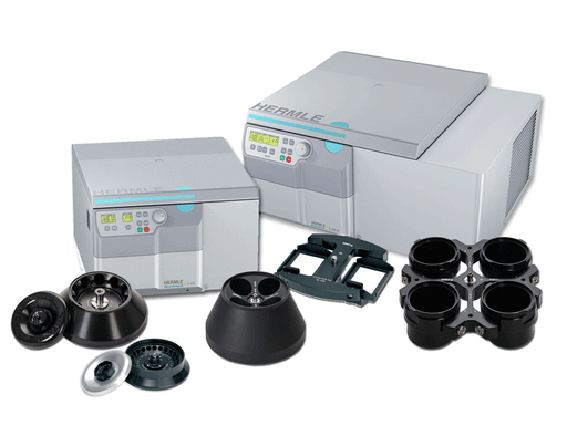 Hermle Z446 Series Centrifuge With Rotors View