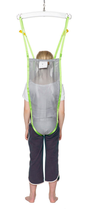 Back Profile Human Care Children’s Activity Sling for Safe Gait Training, Standing Support Rehabilitation Breathable Polyester Net Design
