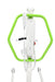 Details Human Care  Alzaro Floor Patient Lift Sturdy, Adjustable, and Easy-to-Use Floor Lift for Home and Facility Care