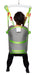 Back View Human Care Amputee Sling Polyester Net for Safe, Comfortable Transfers Reinforced Back and Divided Leg Support