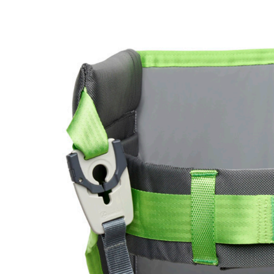 Details Human Care Back Belt E-Clip for Sit-to-Stand Lifts Ergonomic Caregiver Transfer Support with Secure E-Clip Fastening
