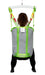 Back Details Human Care Bath Sling for Safe Bathing Transfers Shoulder-High Support for Users with Limited Trunk Stability
