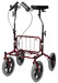 Stability Walker Human Care Carl-Oskar RA 67 Rollator for Extra Support Adjustable Forearm Rollator for Stroke Recovery Easy Maneuvering on Rough Surfaces