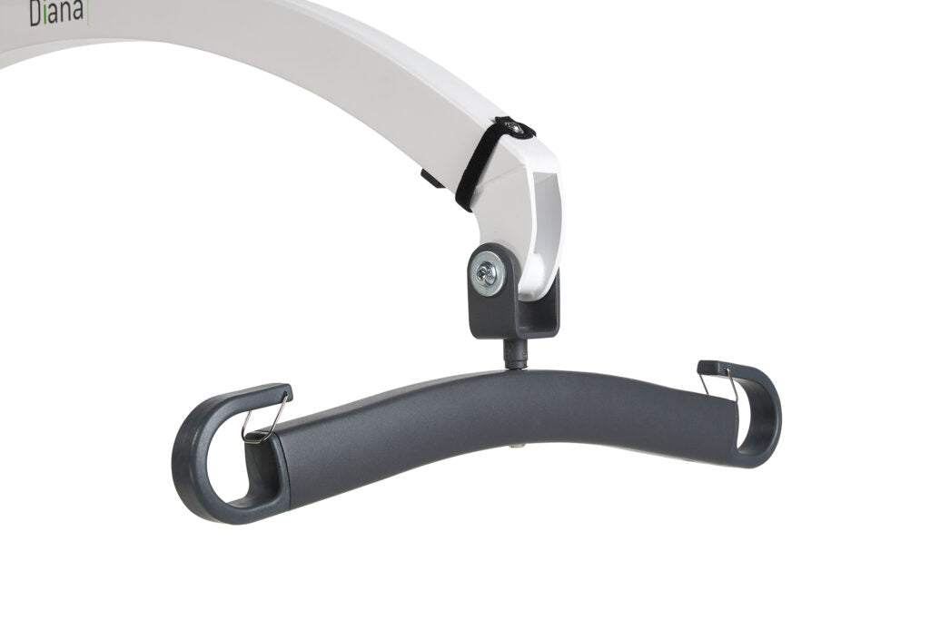 Safe Lifting Human Care Diana II Patient Lift with Foldable Frame for Safe Transfers in Small Spaces