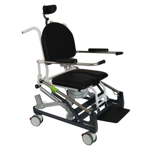 Hygiene Aid Human Care Dolphin II Plus Shower Chair for Safe, Comfortable, and Ergonomic Hygiene Support