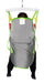 Back View Human Care Full Body Sling High Back Patient Lift Sling Extra Head Support for Safe, Comfortable Transfers