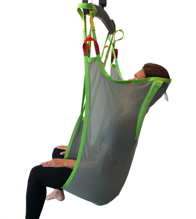Side Profile Human Care High Basic Patient Lift Sling with Head and Neck Support for Safe, Comfortable Transfers