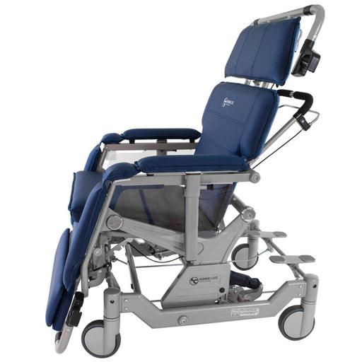 Foot Rest Human Care I-400 Convertible Chair for Safe Patient Transfer, Tilt in Space Support, and Pressure Ulcer Prevention