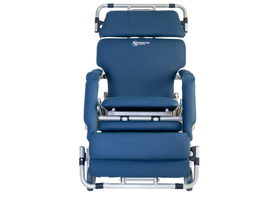 Adjustable Chair Human Care I-400X Convertible Chair for Safe Patient Handling, Ergonomic Transfers and Tilt in Space Support