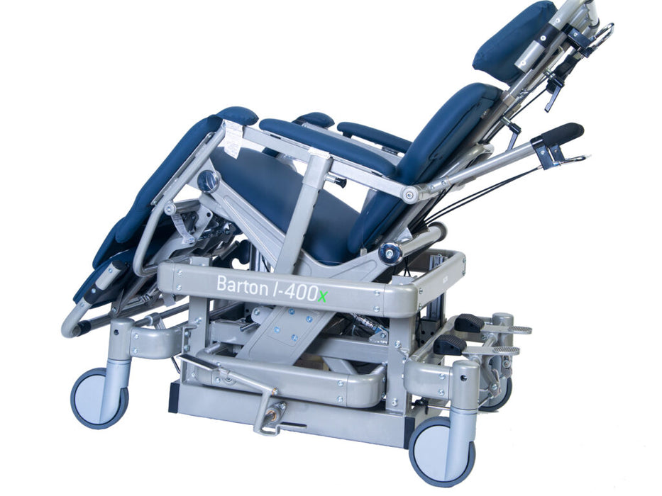 Medical Chair Human Care I-400X Convertible Chair for Safe Patient Handling, Ergonomic Transfers and Tilt in Space Support