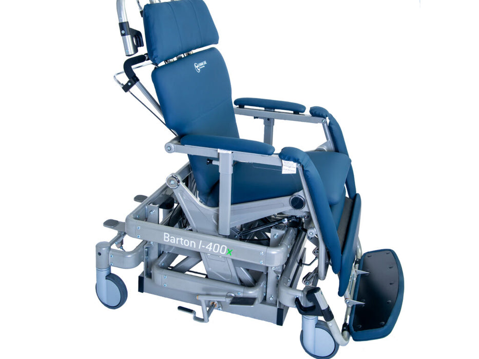 Foot Rest Human Care I-400X Convertible Chair for Safe Patient Handling, Ergonomic Transfers and Tilt in Space Support