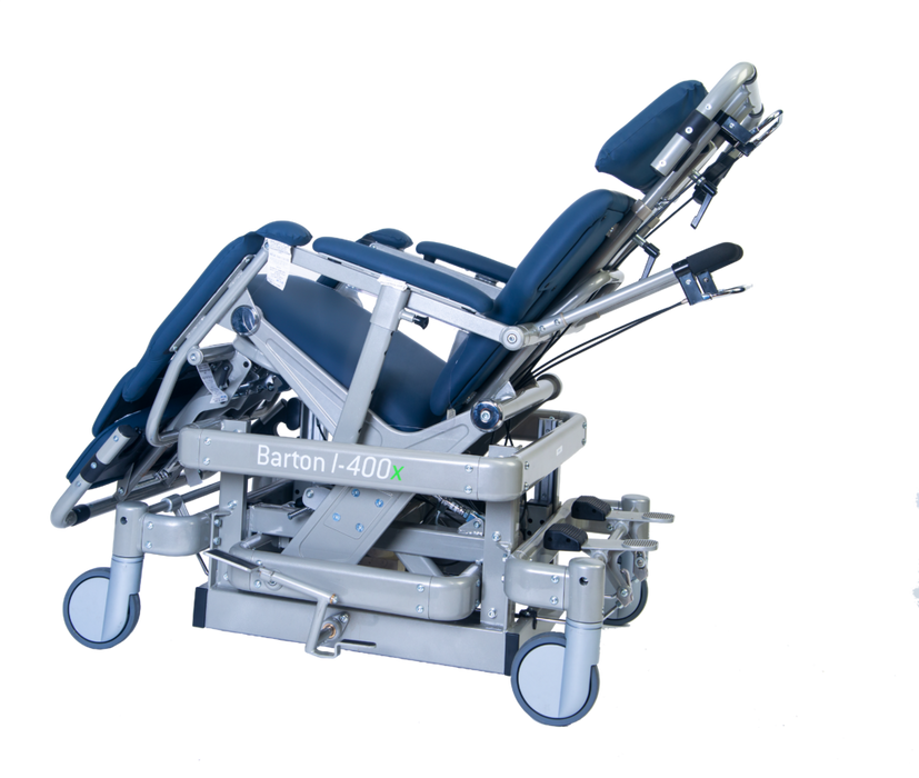 Reliable Human Care I-400X Convertible Chair for Safe Patient Handling, Ergonomic Transfers and Tilt in Space Support