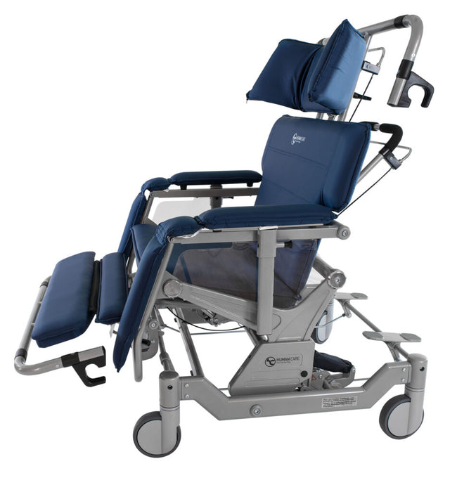 Comfortable Human Care I-700 Convertible Chair No-Lift, Multi-Functional Patient Mobility and Early Mobilization Solution