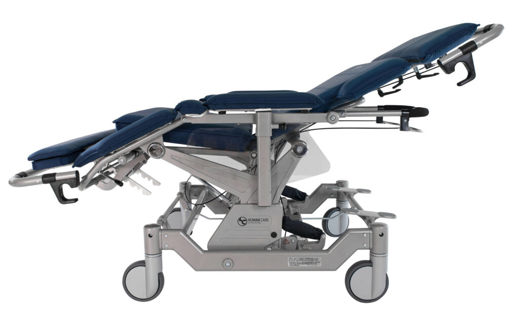 Medical Chair Human Care I-700 Convertible Chair No-Lift, Multi-Functional Patient Mobility and Early Mobilization Solution