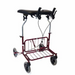 Side Profile Human Care Rebel TW 67 Standard Rollator with Table Pad Stable, Easy-Maneuvering Mobility Support for Indoor and Outdoor Use