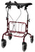 Lightweight Human Care Rebel TW 67 Standard Rollator with Table Pad Stable, Easy-Maneuvering Mobility Support for Indoor and Outdoor Use 