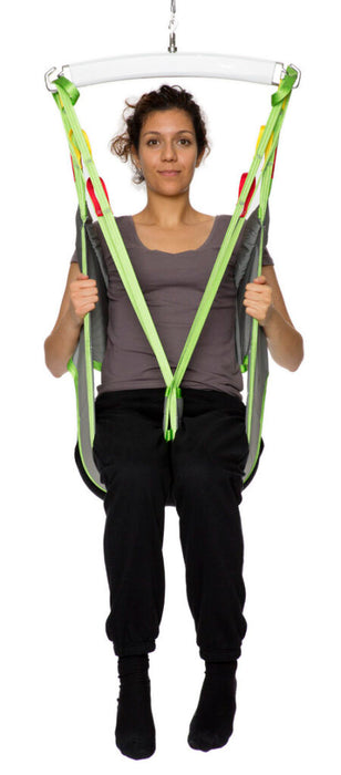 Safe Transfers Human Care Toileting Sling Low-Back Polyester Support for Easy, Comfortable Transfers