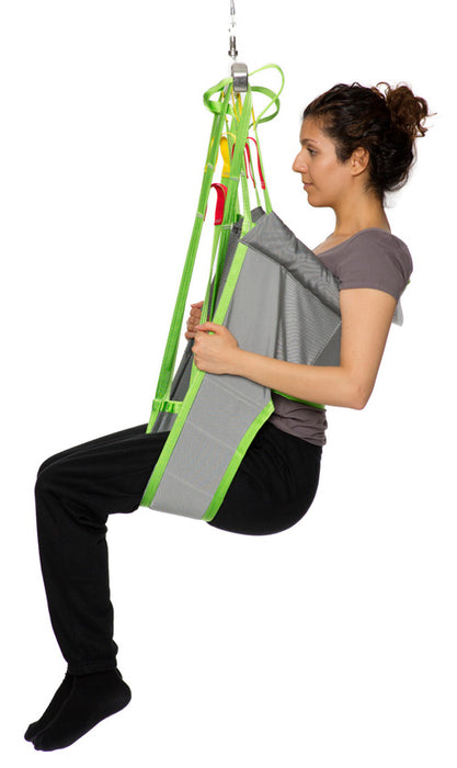 Care Sling Human Care Toileting Sling Low-Back Polyester Support for Easy, Comfortable Transfers
