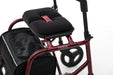 High Quality Human Care neXus 3 Rollator Lightweight, Ergonomic Mobility Aid with Cross-Folding Frame, Adjustable Sizes, and Durable Wheels