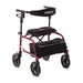 Red Human Care neXus 3 Rollator Lightweight, Ergonomic Mobility Aid with Cross-Folding Frame, Adjustable Sizes, and Durable Wheels
