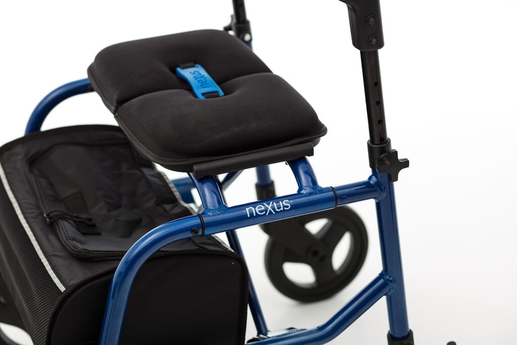 Sturdy Human Care neXus 3 Rollator Lightweight, Ergonomic Mobility Aid with Cross-Folding Frame, Adjustable Sizes, and Durable Wheels