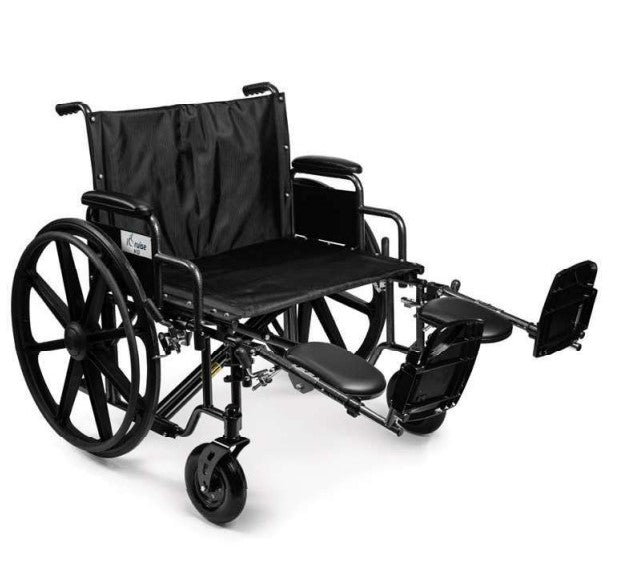 Emerald Icruise Bariatric Wheelchair  With Both Leg Rest Raised