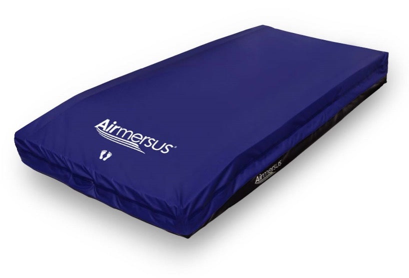Immersus Aimersus Self Adjusting Immersion Mattress In Blue Manufacturers Sheet Cover With Logo