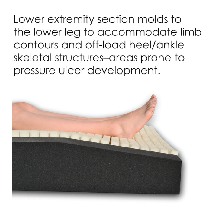 Immersus Foam Mattress For Healing Of Pressure Injury Fall Prevention And Ultimate Comfort With Off Load Heel Ankle Image With Feature In Text